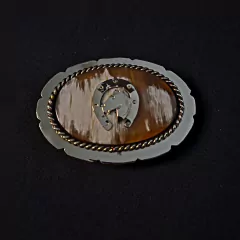 Hebillas de alpaca y hueso - comprar online