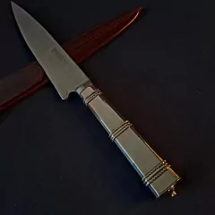 Cuchillo Seigen encabado en alpaca. - comprar online