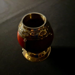 Mate Cáliz orfebre guarda Pampa . - Distinguida Tradición | Marroquinería y Platería Criolla | Regalos exclusivos | San Rafael Mendoza