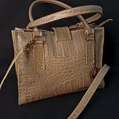 Cartera de dama en cuero original. - Distinguida Tradición | Marroquinería y Platería Criolla | Regalos exclusivos | San Rafael Mendoza