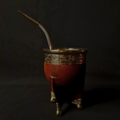 Mate Imperial línea PREMIER con bombillón cincelado.