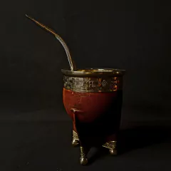 Mate Imperial línea PREMIER con bombillón cincelado.