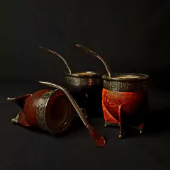 Mate Imperial línea PREMIER con bombillón cincelado.