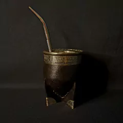 Mate Imperial línea PREMIER con bombillón cincelado.