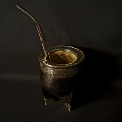 Mate Imperial línea PREMIER con bombillón cincelado. on internet