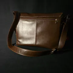Morral de cuero PREMIER grande. - online store