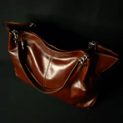 Cartera de dama en cuero original. - Distinguida Tradición | Marroquinería y Platería Criolla | Regalos exclusivos | San Rafael Mendoza