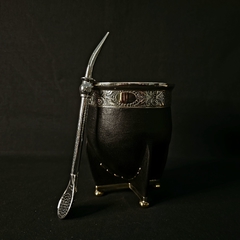 Mate Imperial línea PREMIER con bombillón. - (copia) - Distinguida Tradición | Marroquinería y Platería Criolla | Regalos exclusivos | San Rafael Mendoza