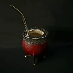 Imagen de Mate Imperial línea PREMIER con bombillón.