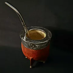 Mate Imperial línea PREMIER con bombillón. - Distinguida Tradición | Marroquinería y Platería Criolla | Regalos exclusivos | San Rafael Mendoza