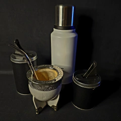 Juego matero Imperial Premier de cuero original. - Distinguida Tradición | Marroquinería y Platería Criolla | Regalos exclusivos | San Rafael Mendoza