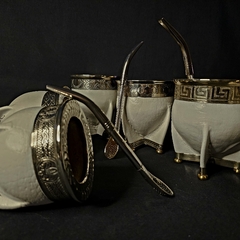 Mate Imperial línea PREMIER con bombillón. - (copia) - Distinguida Tradición | Marroquinería y Platería Criolla | Regalos exclusivos | San Rafael Mendoza