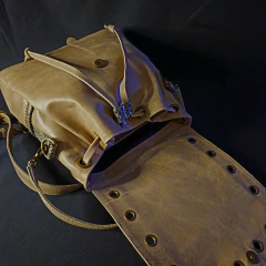 Mochila de dama en cuero original combinado . - (copia) - buy online