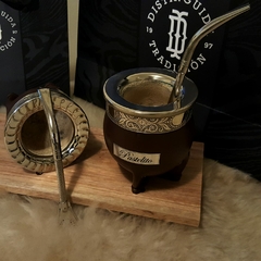 Mates y porta termo personalizado - Distinguida Tradición | Marroquinería y Platería Criolla | Regalos exclusivos | San Rafael Mendoza