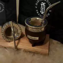 Mates y porta termo personalizado - Distinguida Tradición | Marroquinería y Platería Criolla | Regalos exclusivos | San Rafael Mendoza