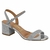 Sandália Fem. Social Salto Grosso Tela Metal Vizzano 6291900 - Forway - Roupas e Sapatos, Masculino e Feminino e Mais