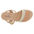 Sandália Fem Anabela Comfort Salto Médio Modare 7123147
