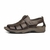 Sandália Masculina Casual em Couro Levitech Pegada 132256 - comprar online