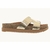 Sandália Tamanco F. Metalizada Anatômica Flat Moleca 5500100 - Forway - Roupas e Sapatos, Masculino e Feminino e Mais