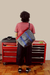 Shopping Bag - Preta - Forro Vermelho na internet
