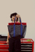 Shopping Bag - Preta - Forro Vermelho