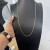 CORRENTE 3 POR 1 FECHO TRADICIONAL (2MM) - BANHADO A OURO 18K - loja online