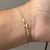 PULSEIRA GROUMET FECHO TRADICIONAL (2mm) - BANHADO A OURO 18K - comprar online