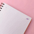 caderno universitário: exausta