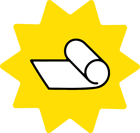 pôster enrolado