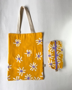 Kit Ecobag + Estojo Escolar - Estampa 17
