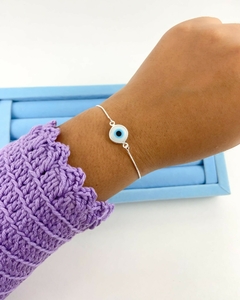 Pulseira Gravatinha Olho Grego - comprar online