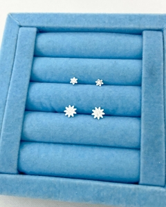 Duo de Brincos Flores - comprar online