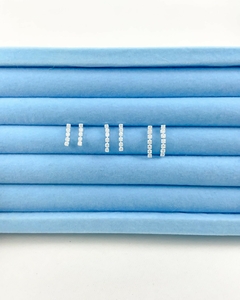 Trio de Brincos Riviera Cristal - Lualina Acessórios | Semijoias e Upcycling