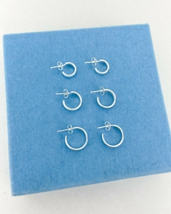 Trio de Argolas Simples