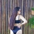 Top Faixa Preto Canelado - Wanui Beachwear