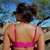 Top Laço Rosa Magia - Wanui Beachwear