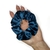Scrunchie Azul Petróleo na internet