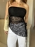 BLUSA SEM ALÇA DE RENDA BRUNA - MILA STORE FERNANDES