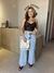 CALÇA RETA JEANS CLARO JENY na internet