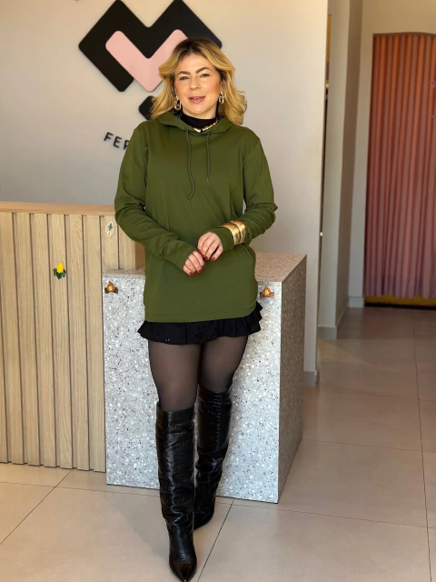 MOLETOM MANGA LONGA COM CAPUZ ISA - comprar online