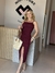 VESTIDO ALÇAS MIDI CANELADO ANA