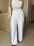 CALÇA PANTALONA JEANS BRANCA GAMARRA - loja online