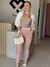 CALÇA SARJA COM CINTO ELIANA - comprar online