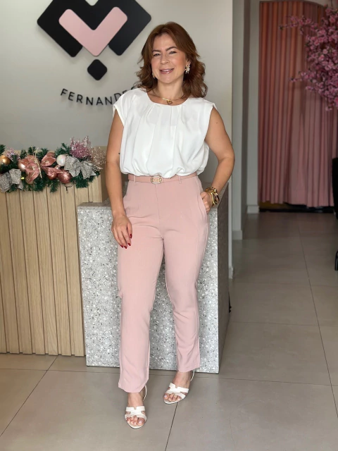 CALÇA ALFAIATARIA CENOURA EMILIA - comprar online