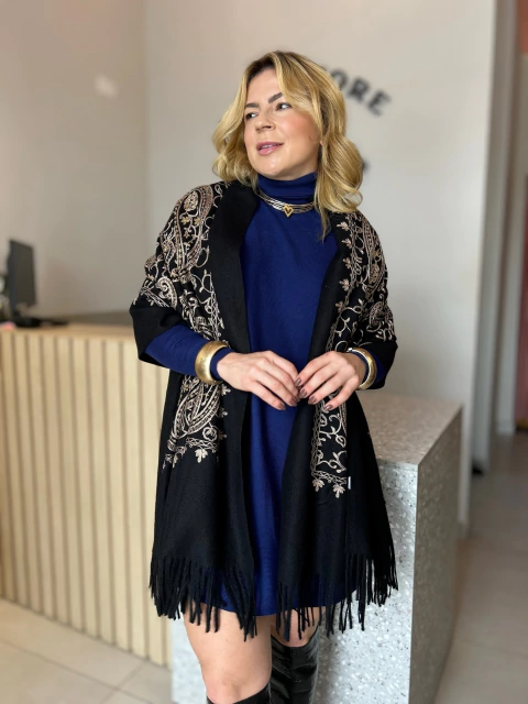 ECHARPE VINTAGE BORDADO - comprar online