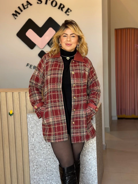 CASACO XADREZ AURORA - comprar online