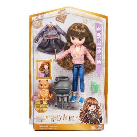 WIZARDING WORLD OF HARRY POTTER FIGURA HERMIONE CON CALDERO