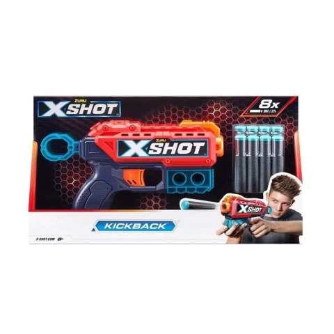 X-SHOT PISTOLA KICKBACK