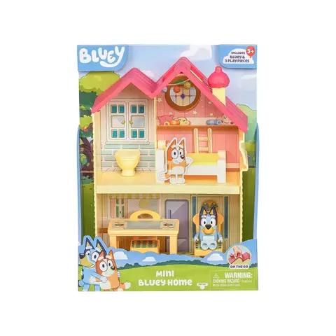 Bluey | Mini Casa Playset con Accesorios y Figura - comprar online