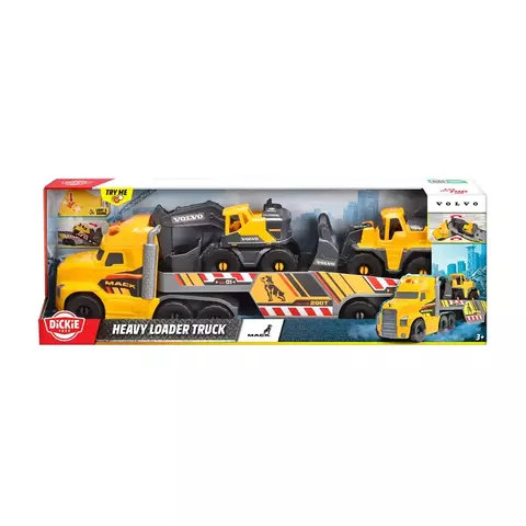 Dickie Toys | Camión de Carga con Luz y Sonido Volvo Mack - comprar online